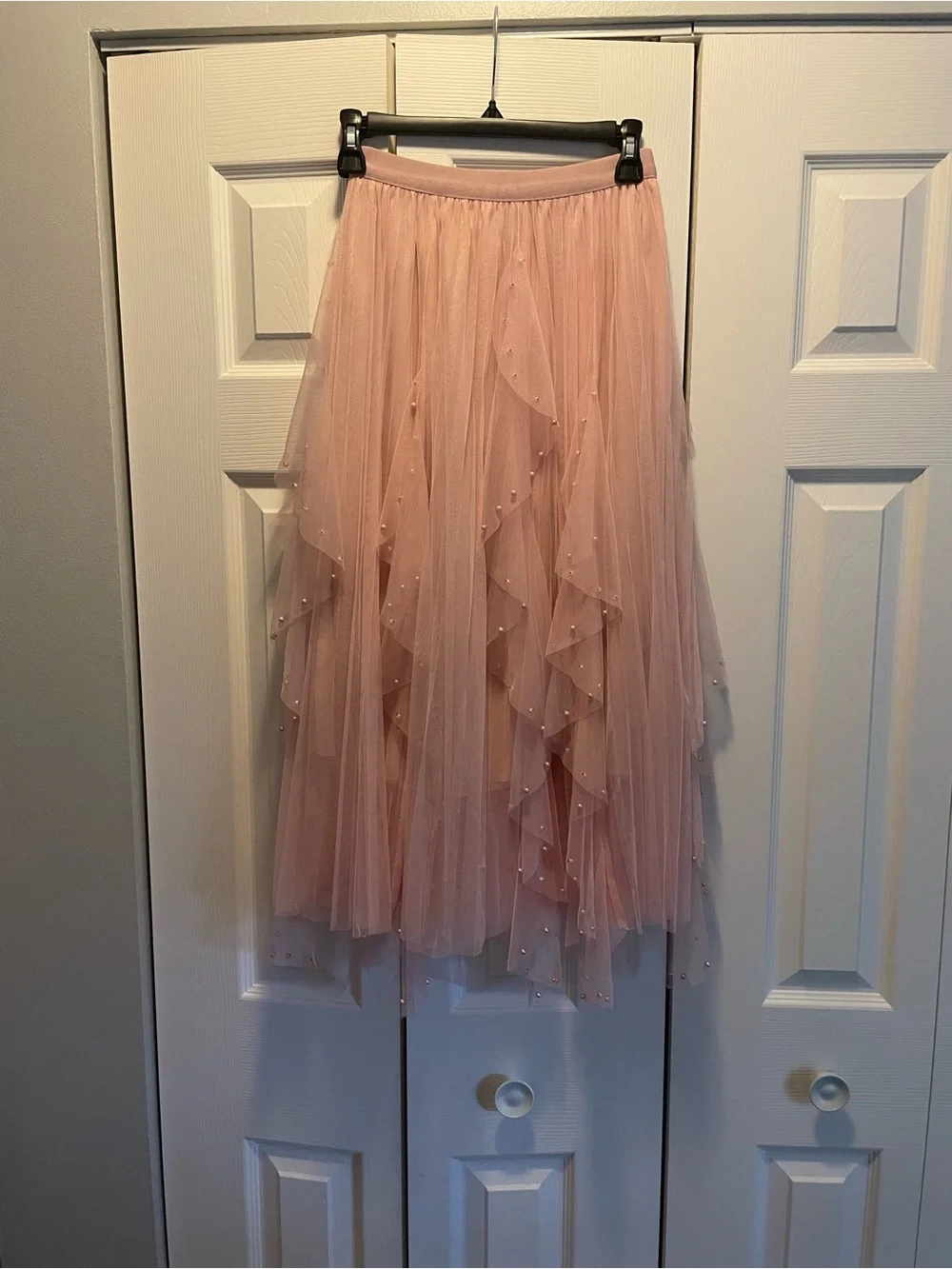 Nikki Lund Wendy Beaded Tulle Skirt size L